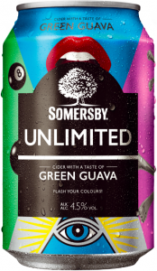 Somersby Unlimited Green Guava